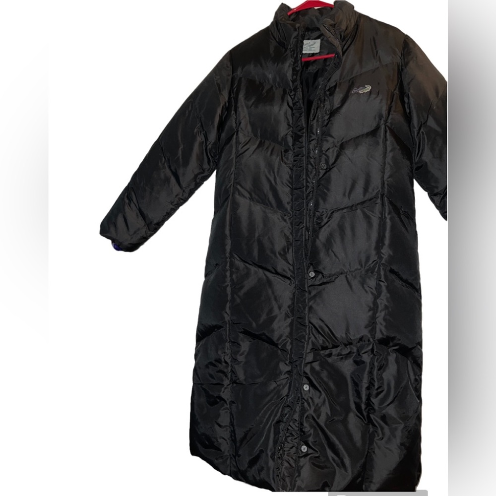 Women’s Crocodile brand long puffer parka coat
